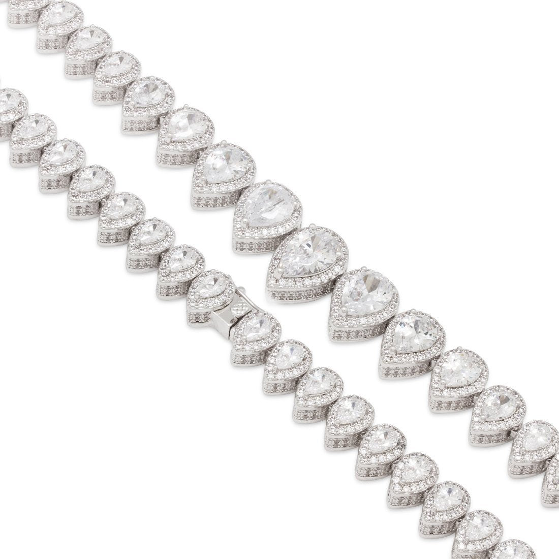 16MM PEAR-CUT TENNIS CHAIN