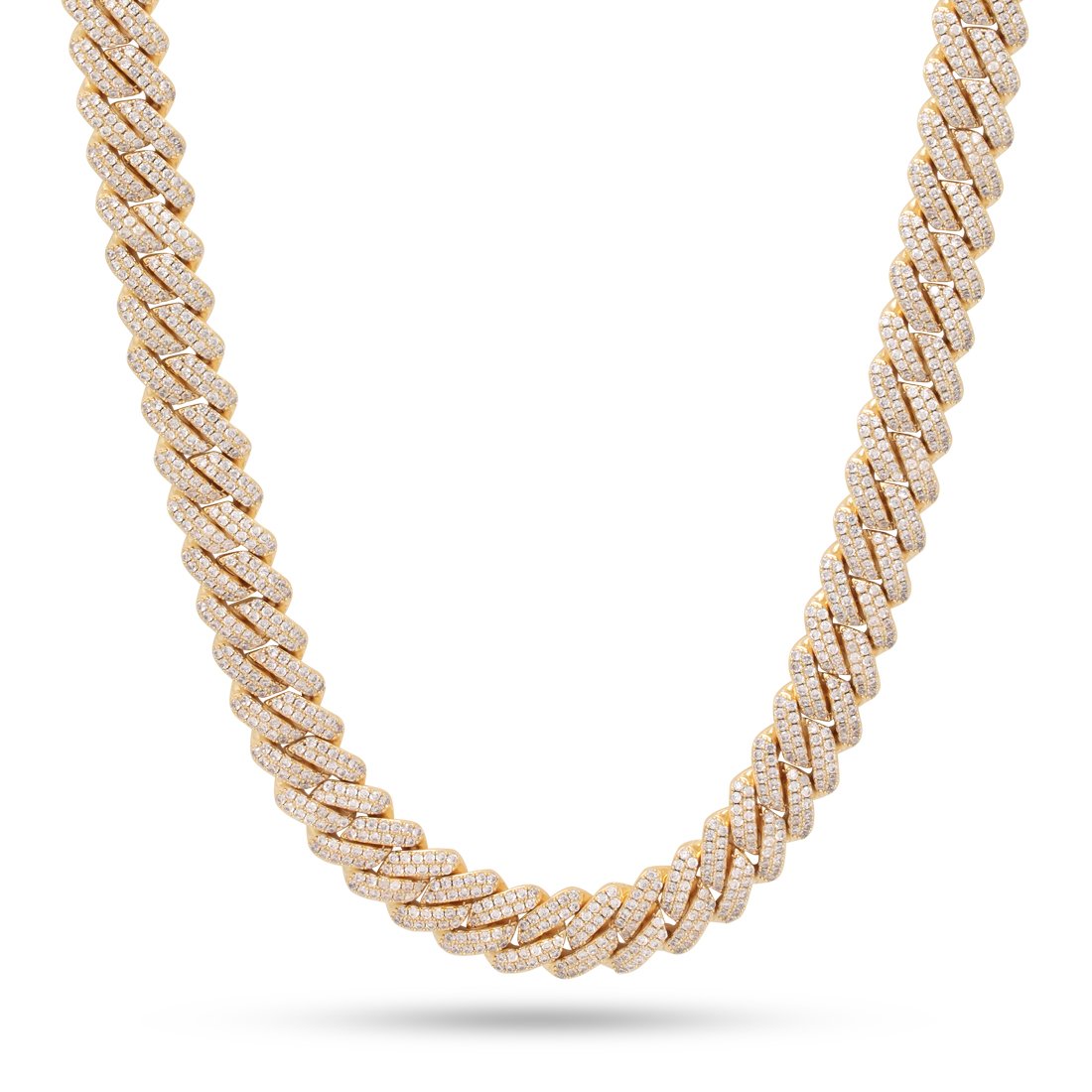 12MM ICED DIAMOND CUT MIAMI CUBAN CHAIN