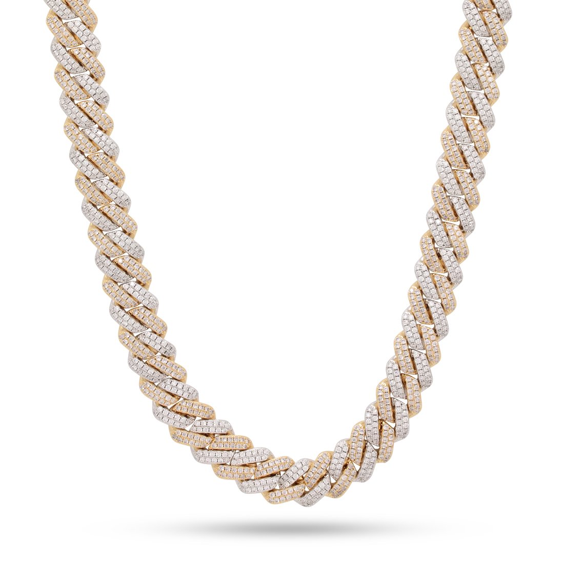 12MM ICED DIAMOND CUT MIAMI CUBAN CHAIN