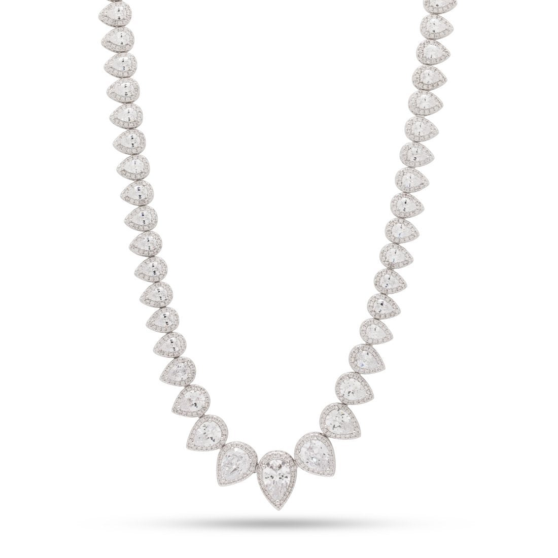 16MM PEAR-CUT TENNIS CHAIN